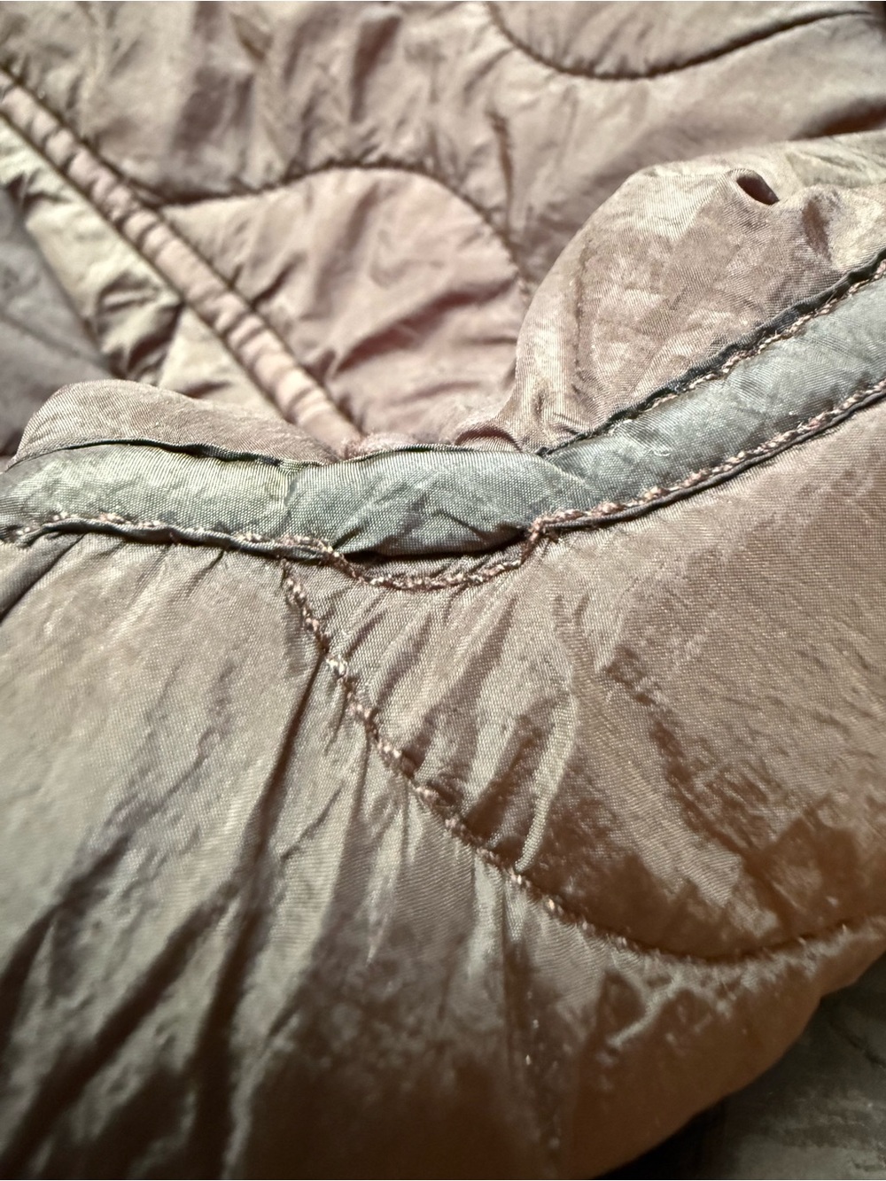 Buck Mason Women’s Jacket, Size - Medium, Color - Olive Green/Brown - Picture 8 of 8
